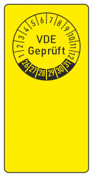 Kabelprüfetiketten VDE