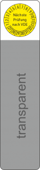 Kabelprüfplaketten VDE selbstlaminierend