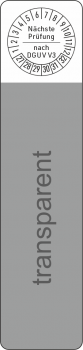 Kabelprüfaufkleber DGUV V3 selbstlaminierend