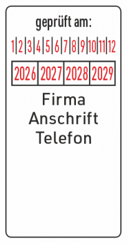 Kabelplakette individuell