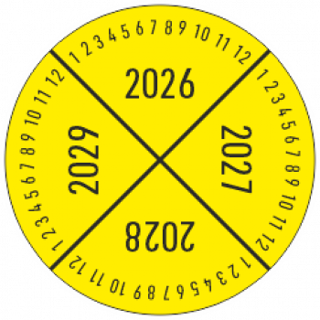vierjahresaufkleber 2026 2027 2028 2029