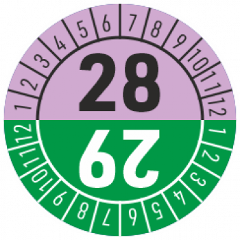 Prüfplaketten 2028 2029