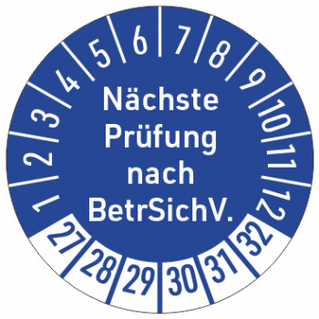 Pruefaufkleber BetrSichV
