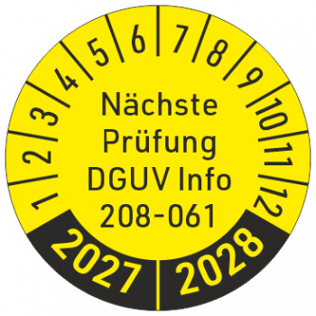 Regalprüfung DGUV Info 208-061