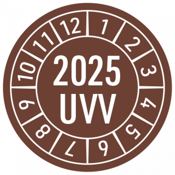 Prüfmarken UVV 2025