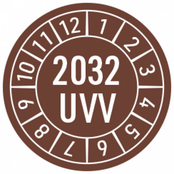 Prüfmarken UVV 2032
