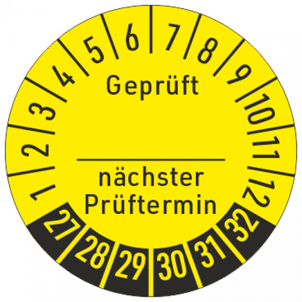 Pruefplaketten geprueft