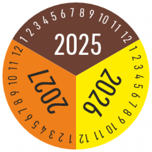 Mehrjahresplakette 2025 2026 2027