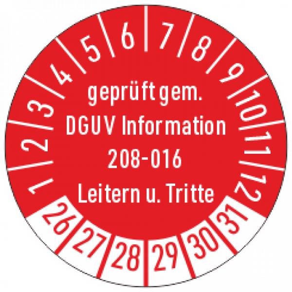 Leiterpruefung DGUV 208-016