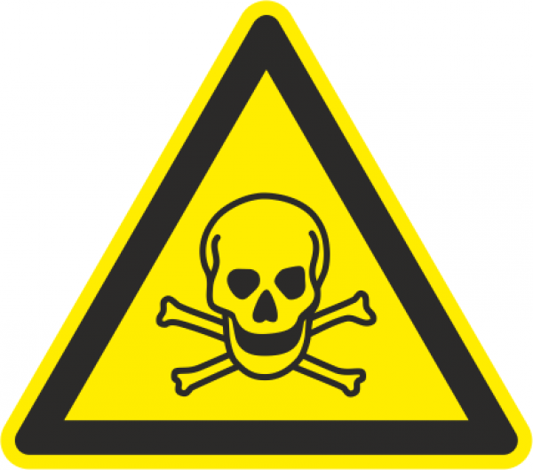 Warnung vor giftigen Stoffen