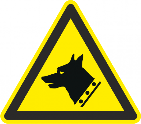 Warnung vor dem Wachhund